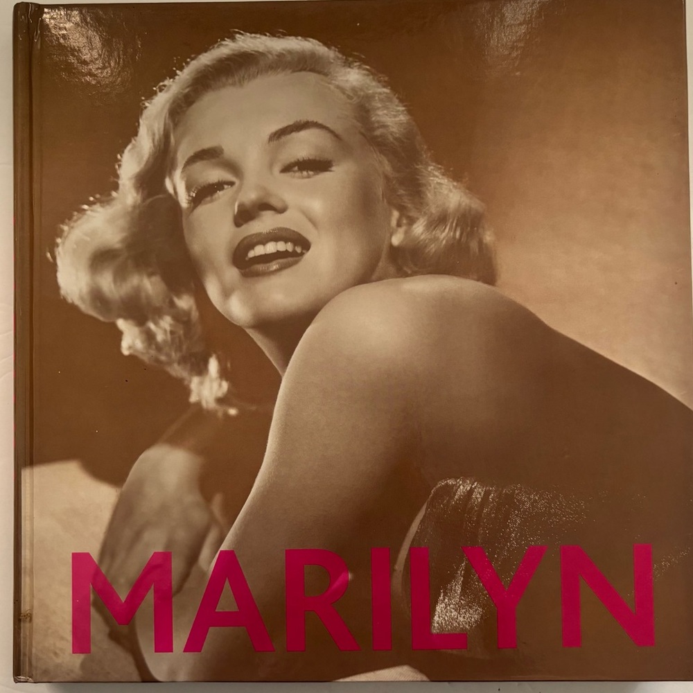 Marilyn Monroe “Marilyn” Coffee Table Book | 2008 Glossy Hardcover w/DJ